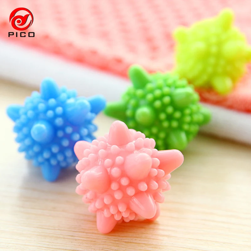 4 шт./лот Волшебные Чистые шарики для белья моющие из ткани мягкие свежести тканей