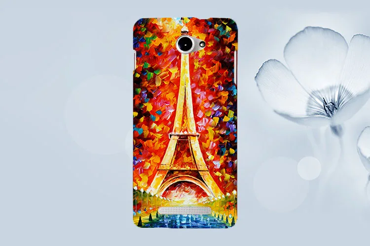 Модный мягкий чехол из ТПУ Для highscreen spider с 14 рисунками животных Эйфелева башня