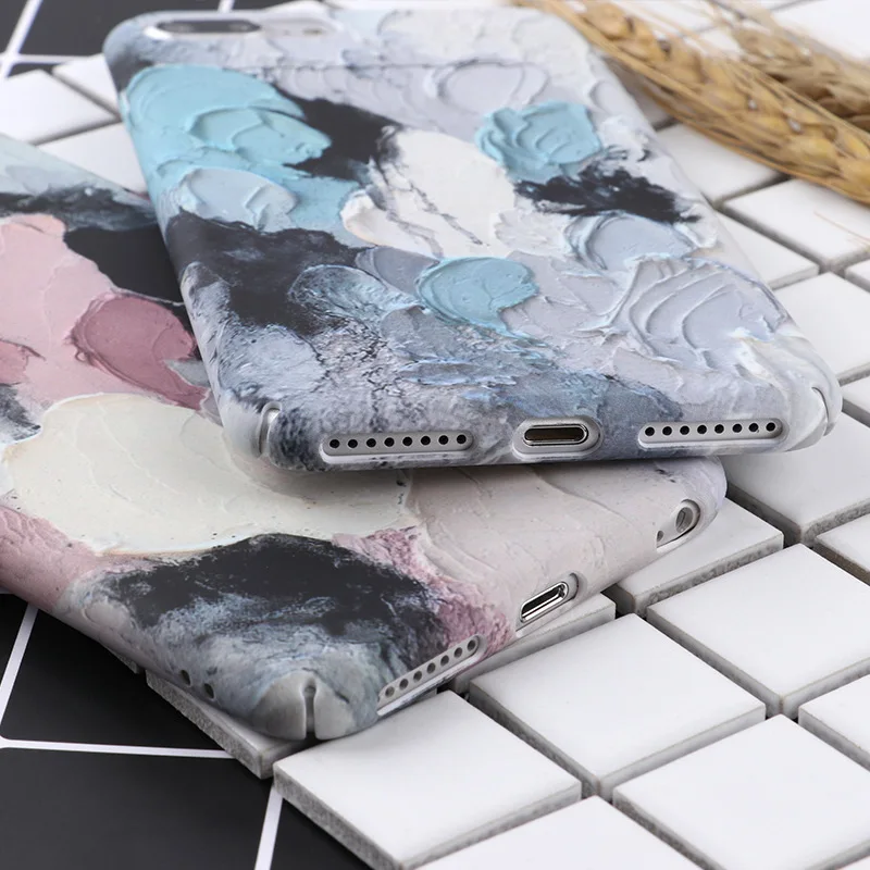 Художественная Картина маслом с текстурой Apple Iphone7plus мобильный чехол для