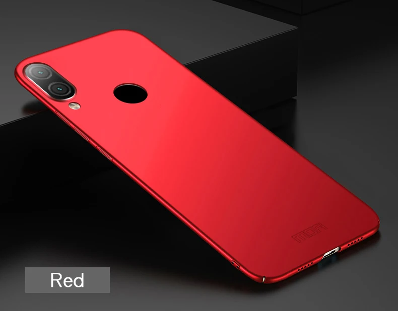Для Redmi Note 7 Чехол Оригинальный MOFi классический матовый ПК Жесткий задний