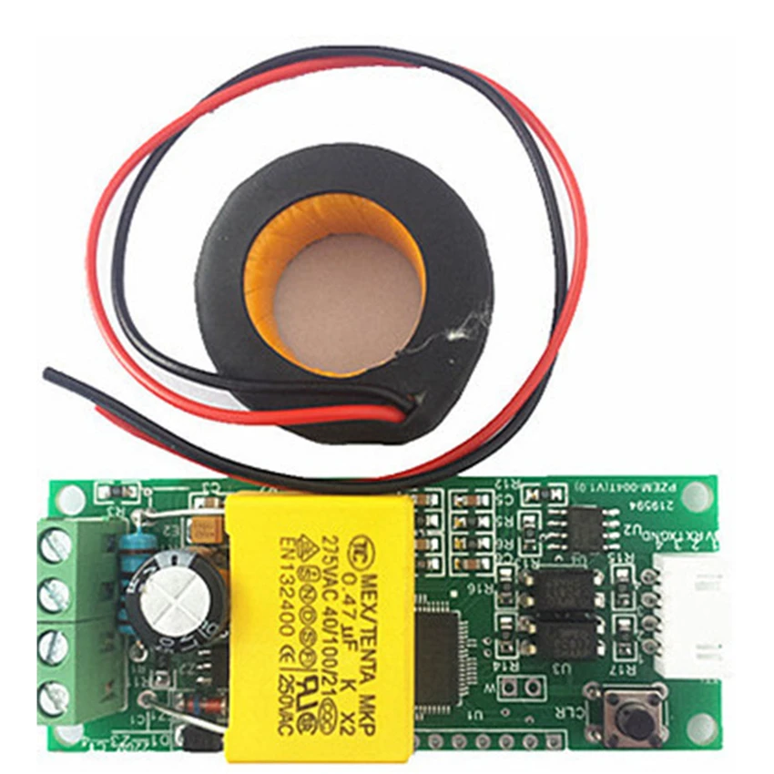 AC 80 ~ 260V 100A мини Multifuncion Мощность Усилитель энергии измеритель напряжения