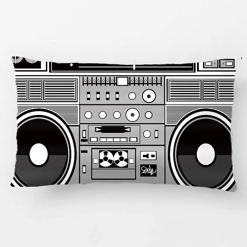 Винтажная Подушка Boombox свадебная декоративная наволочка для подушки