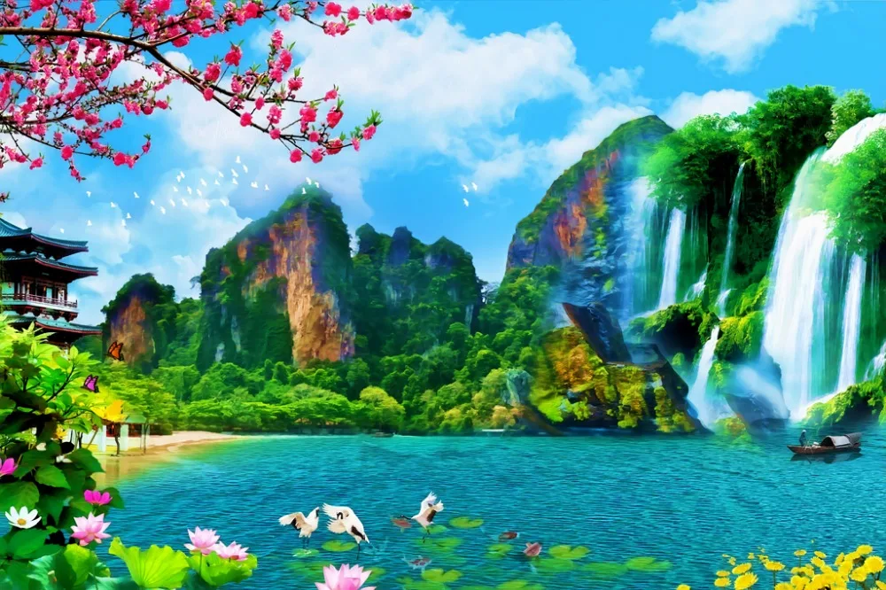 

Photo Customize size custom curtains Classic Home Decor 3d cutains modern bedroom curtains decorations for home