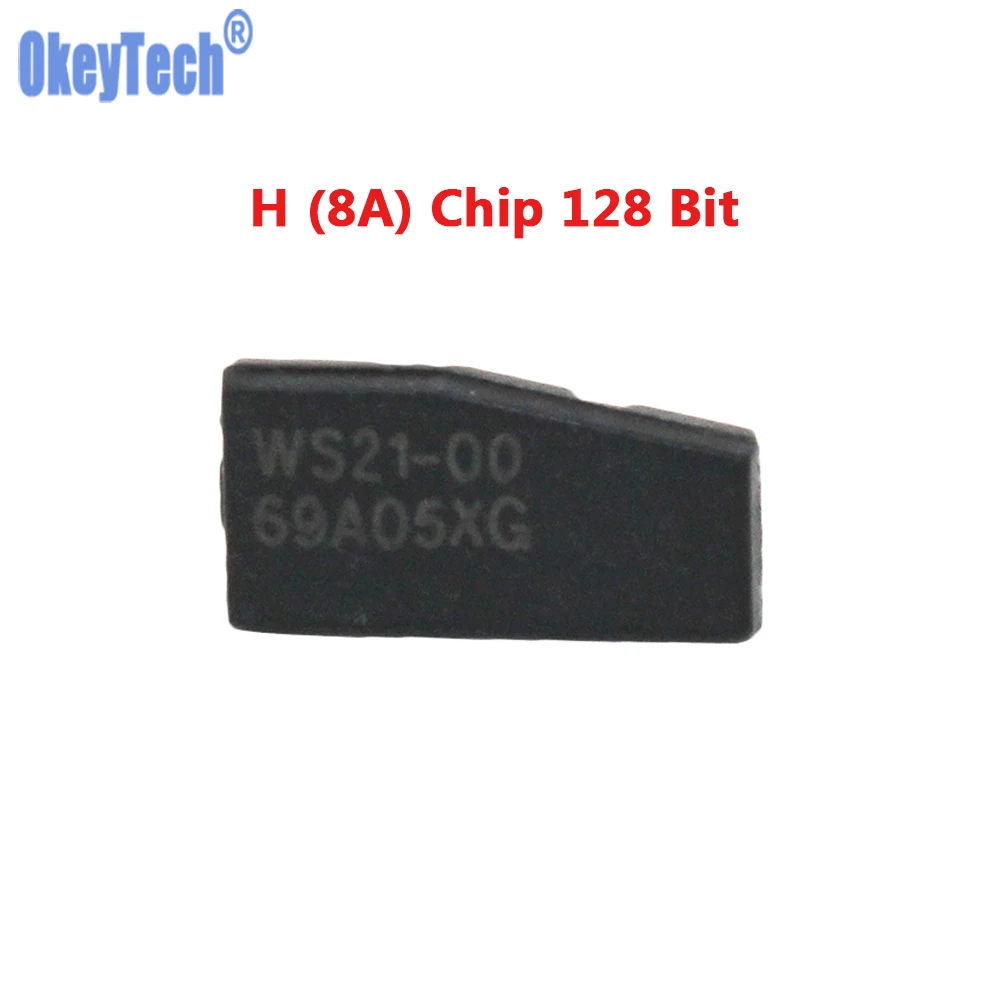 OkeyTech 1 шт. ключи передатчик с интегральной схемой H (8A) чип 128 бит 128bit для Toyota Rav4 Camry