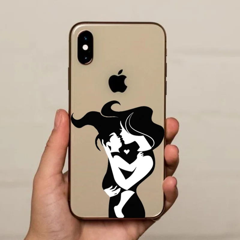 Vogue принцесса девушка мама босс чехол для телефона чехол для apple iPhone 10 X XS MAX XR 5 5S SE 6 6S 7 8 Plus коричневый черный чехол для волос
