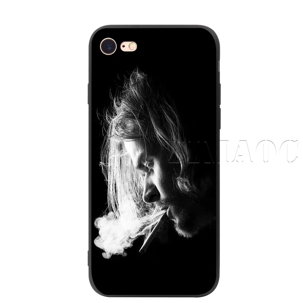 4 Силиконовый мягкий чехол YIMAOC Nirvana Kurt Cobain для iPhone 11 Pro XS Max XR X 8 7 6 6S Plus 5 5S SE - Цвет: 4