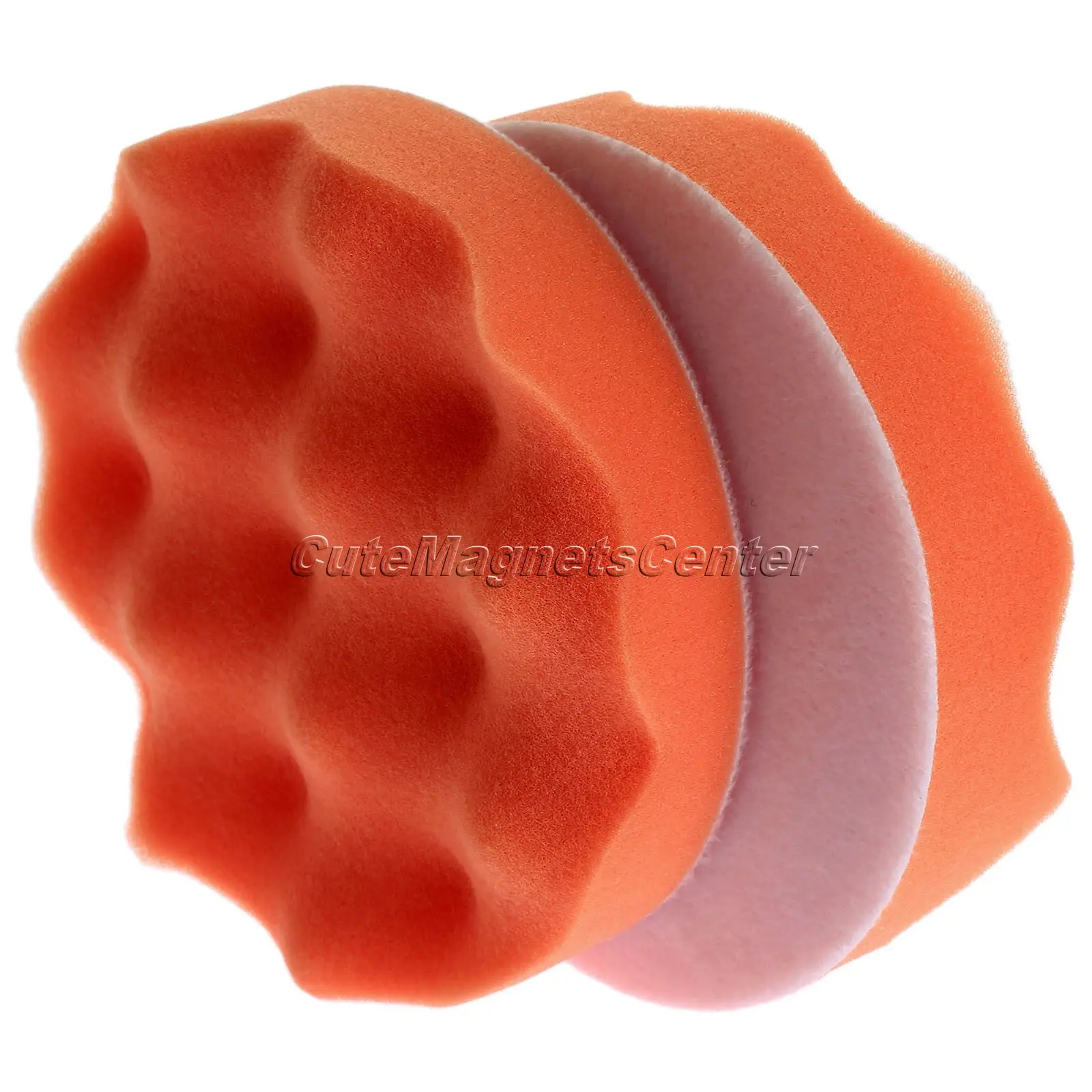 Buffing Polishing Pads Kit 50-180mm/ 2/3/4/5/6/7Inch Diameter Sponge Foam Car Polish Set Wave Buffer Pad for Polisher | Автомобили и