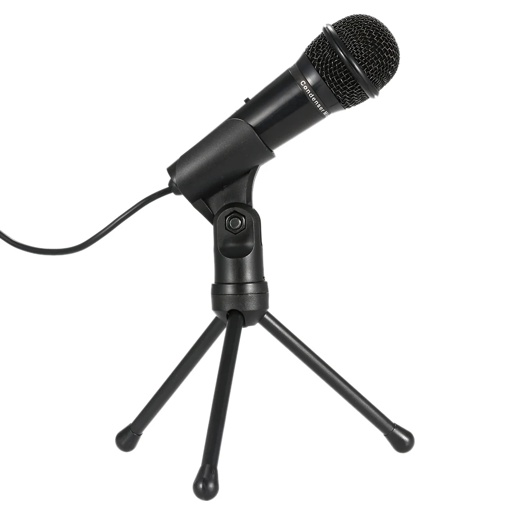 SF-910 3 5 мм стерео микрофон с подставкой для микрофона шумоподавлением Plug &amp Play