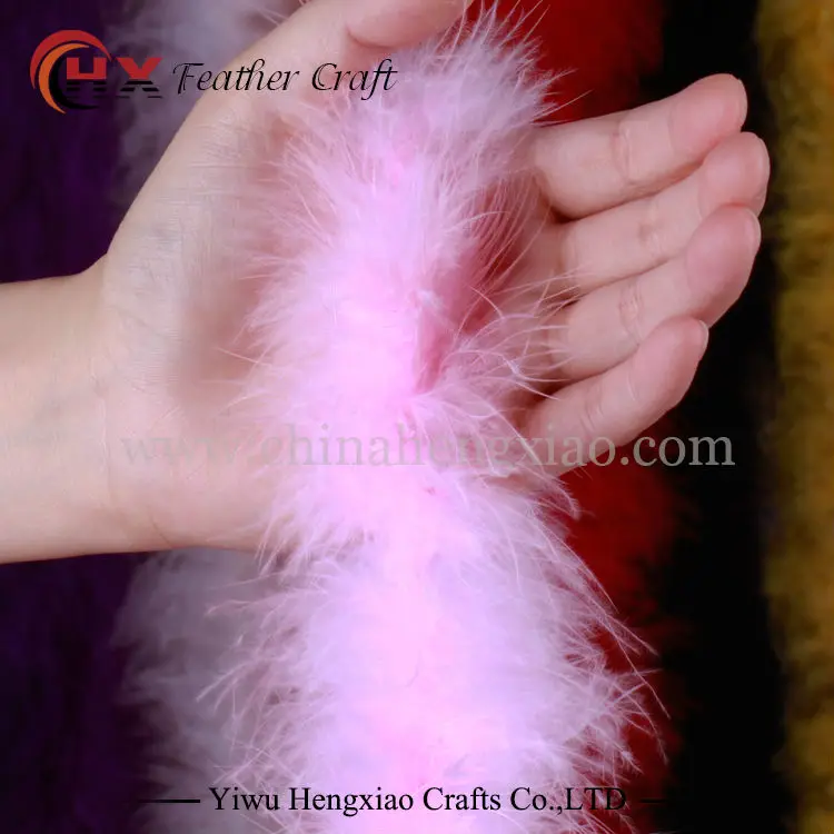 Искусственное украшение пушистое перо чандель боа марабу|chandelle feather boa|feather boamarabou