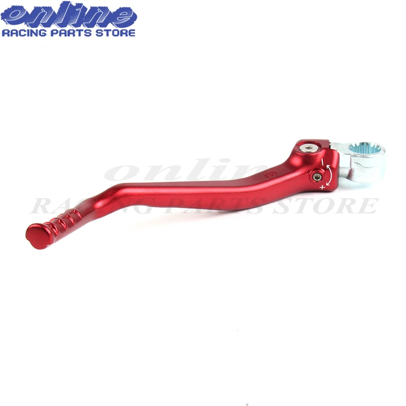 Новый кованый стартовый рычаг для CRF150R CRFR150 07-20 мотокросса Dirt Bike Off Road Red |