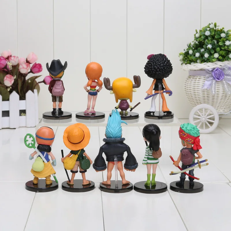 Экшн-фигурки Luffy нами и Чоппер Зоро Санджи Брук Золотой Лев Шики ПВХ игрушечные