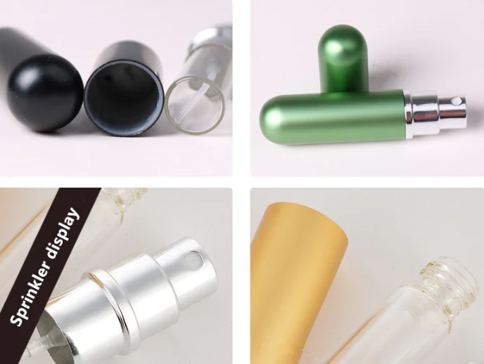 Пустые 5 мл мини портативные многоразовые бутылочки, подарок для леди, практичный дорожный ароматизатор, держатель для жидкости, распылитель для духов, бутылка с распылителем, насос