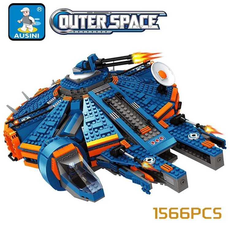 Ausini модели Здание игрушка Совместимость с LEGO Лего Legos Конструктор A25960 1556 блок