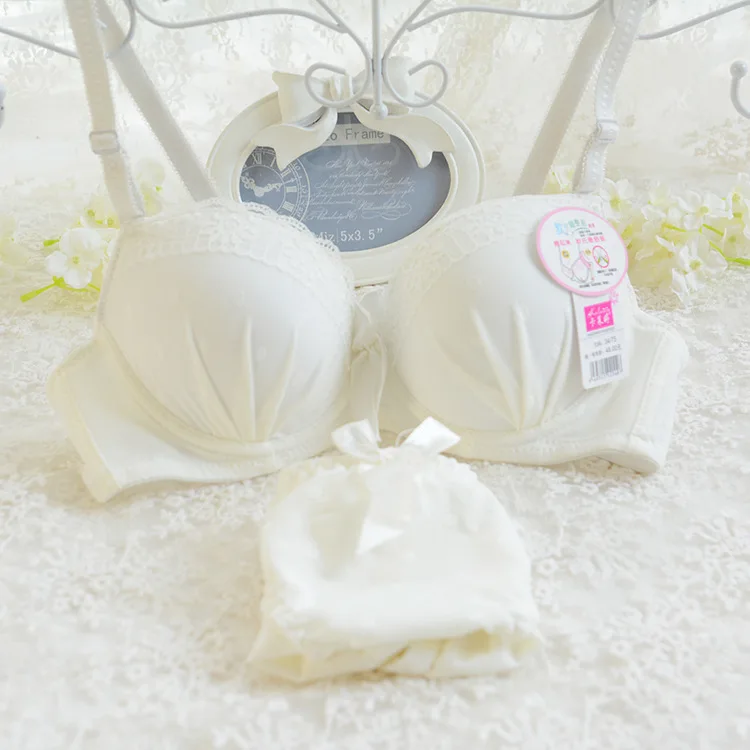 Сексуальный комплект с бюстгальтером пуш ап бюстгальтер чашкой + стринги