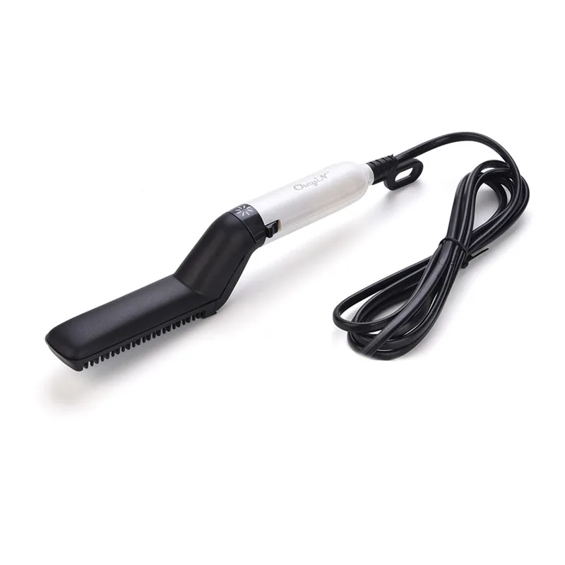 110~ 220 V Многофункциональный гребень для волос щипцы для завивки, выпрямления волос стайлер для волос щетка электрическая расческа Для мужчин салонные инструменты