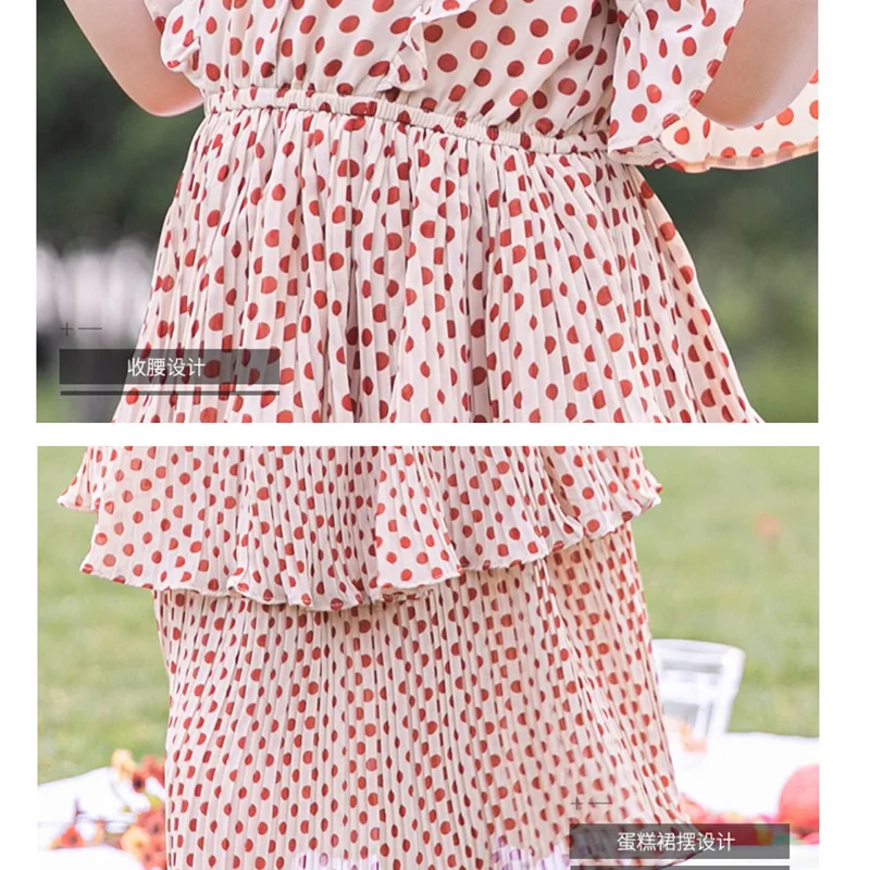 

Kids Girls Summer Dress 2019 Children Chiffon Dot Party Cupcake Princess Dresses for Girls Clothes Vestidos 4 6 8 10 12 13 Years