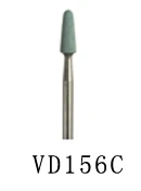 VD156C 1 шт. стоматологический лабораторный Полировальный Инструмент керамический алмазный шлифовальный станок для полировки циркониевой заготовки нет необходимости водяного охлаждения отбеливания зубов - Цвет: VD156C