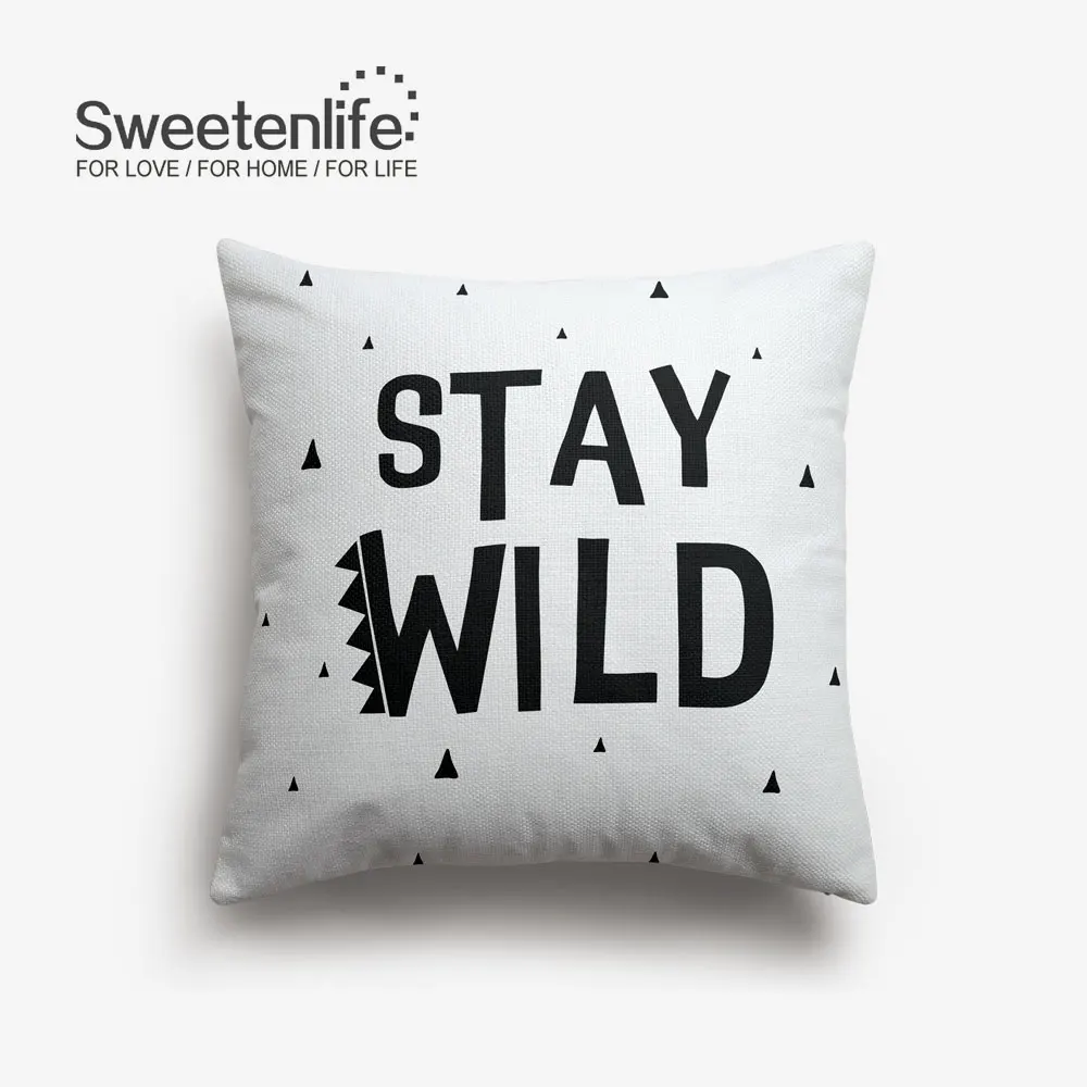 Sweetenlife Американский Стильный чехол для подушки 50x50 см белая льняная Подушка домашний декор с высоким уровнем Класс удобные Наволочки домашний декор - Цвет: SL0172