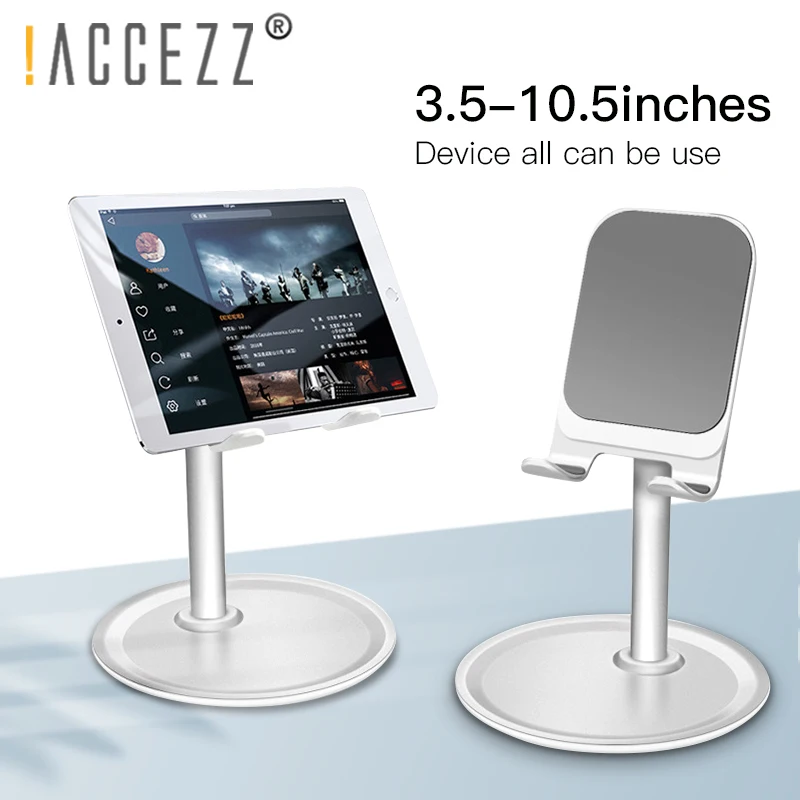 ! Универсальный держатель ACCEZZ для планшетов и телефонов iPhone X 8 Samsung iPad Air|Подставки