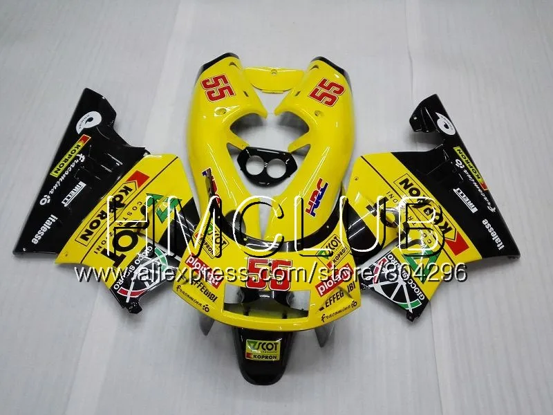 No. 23 Литые изделия для Honda NSR 250 R MC21 PGM3 NSR250R 90 91 92 93 94HM. 6 NSR250 R NSR250RR Красный Белый 1990 1991 1992 1993 обтекатели - Цвет: No. 23