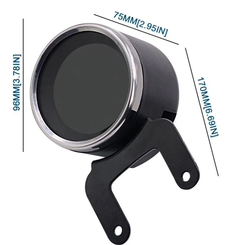 Светодиодный индикатор WUPP для мотоцикла цифровой тахометр одометр спидометр