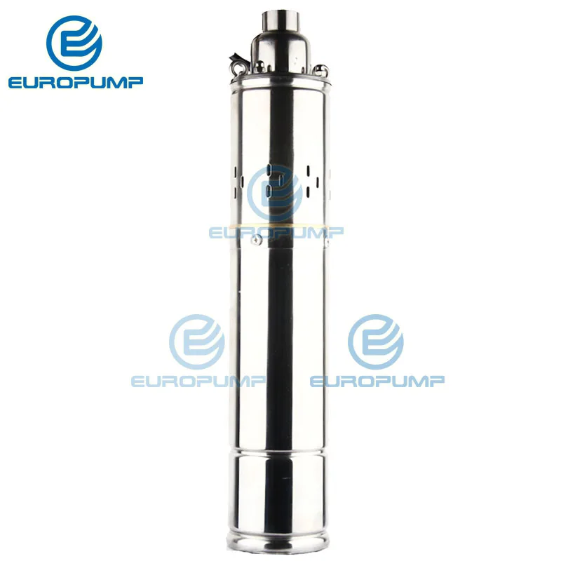 Модель EUROPUMP (4SES3/60-d36/500) 36В DC погружной насос Мини Солнечная энергия Электрический
