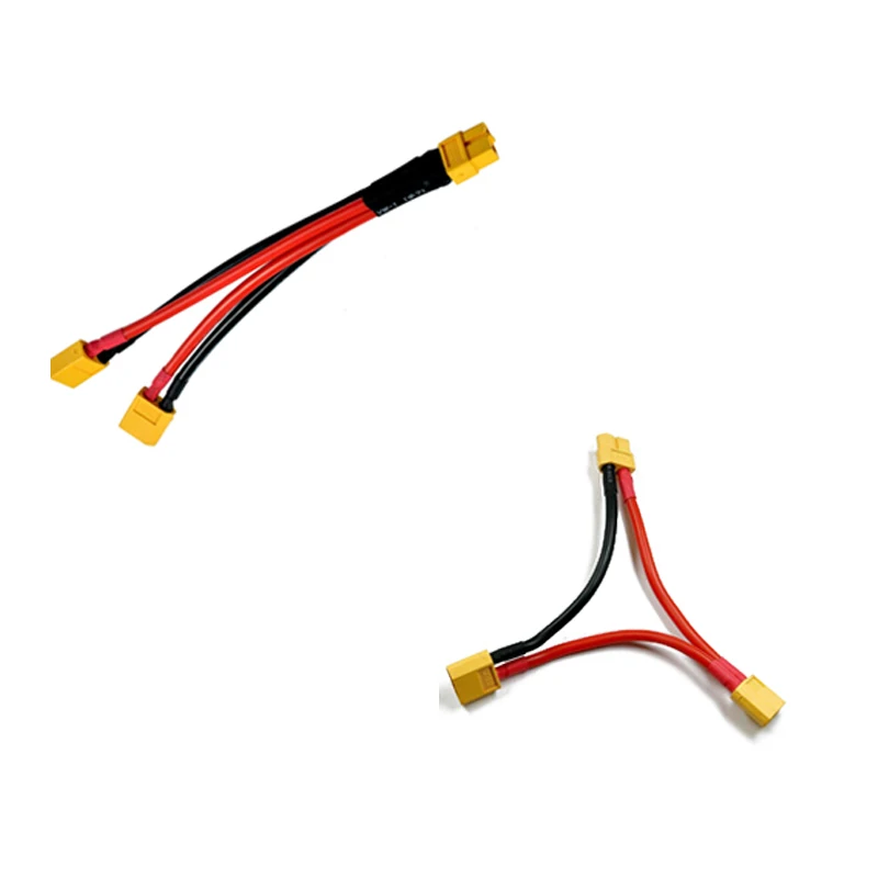 Amass T XT60 Tamiya TRX XT90 EC3 EC5 вилка параллельная серия одна женщина до 2 мужчин провода 12awg силиконовые провода Deans для Lipo батареи