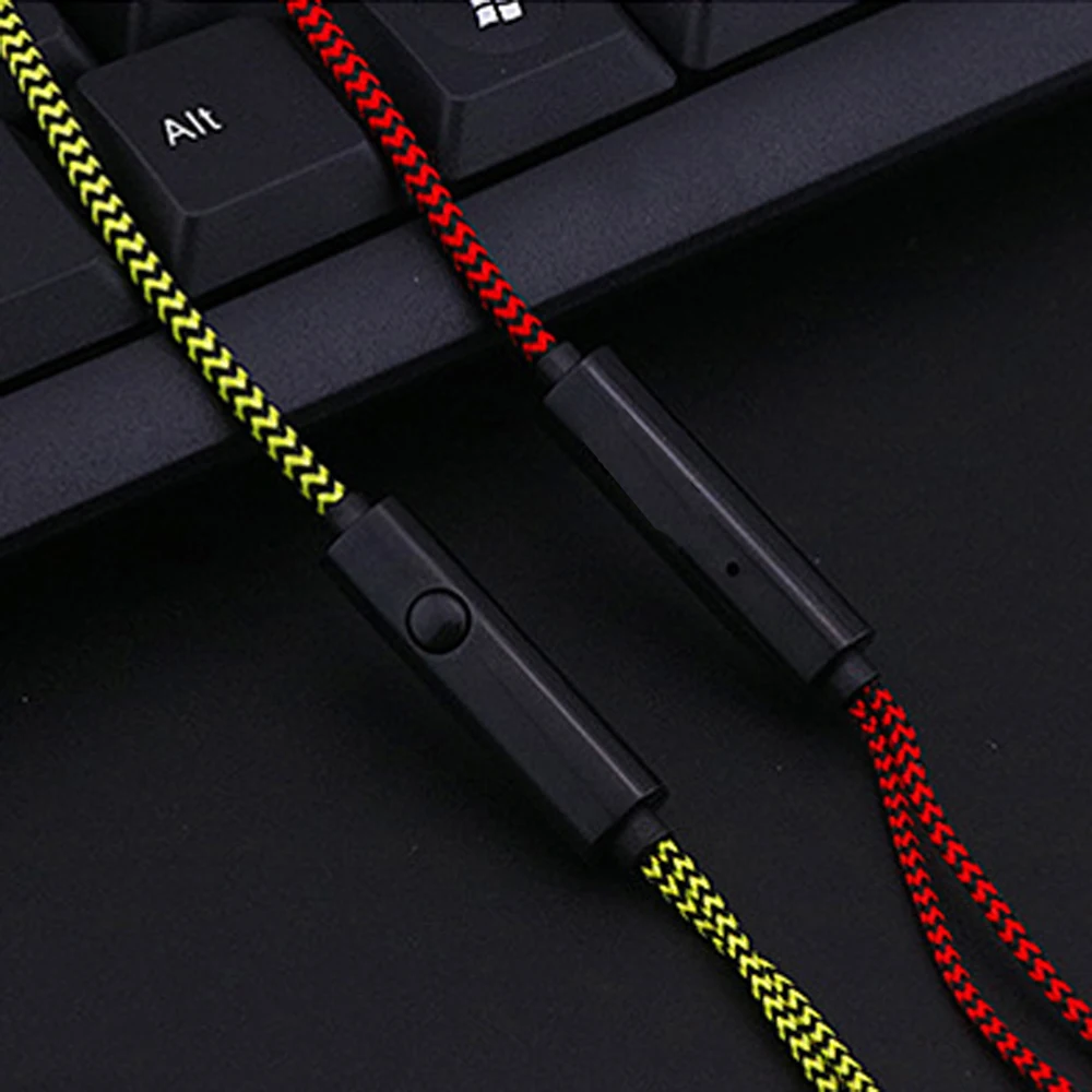 qijiagu 100PCS 3.5mm with microphone Wired Earphones for PC computer /Smartphone | Электроника