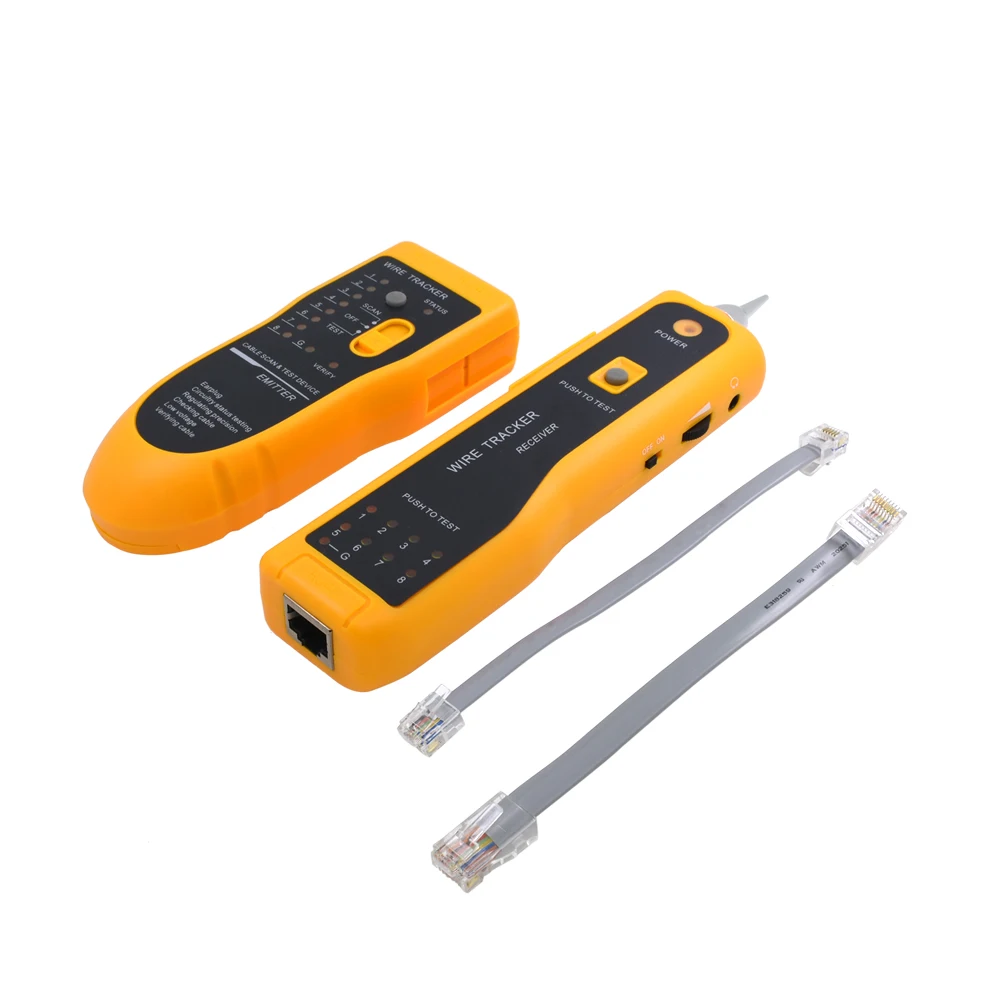 TISHRIC JW-360 сетевой кабель LAN тестер Cat5 Cat6 RJ45 UTP STP линия Finder телефонный провод трекер Tracer диагностический тон набор инструментов