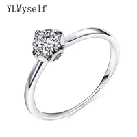 cuteromantic ring statement jewellery wholesale dropshipping elegant fashion jewelry pave round cut crystal hot rings