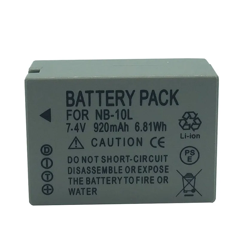 NB 10L NB10L 10l цифровой Батареи для камеры Canon G1X G15 G16 sx40hs sx50hs sx60hs SX40 SX50 SX60 hs