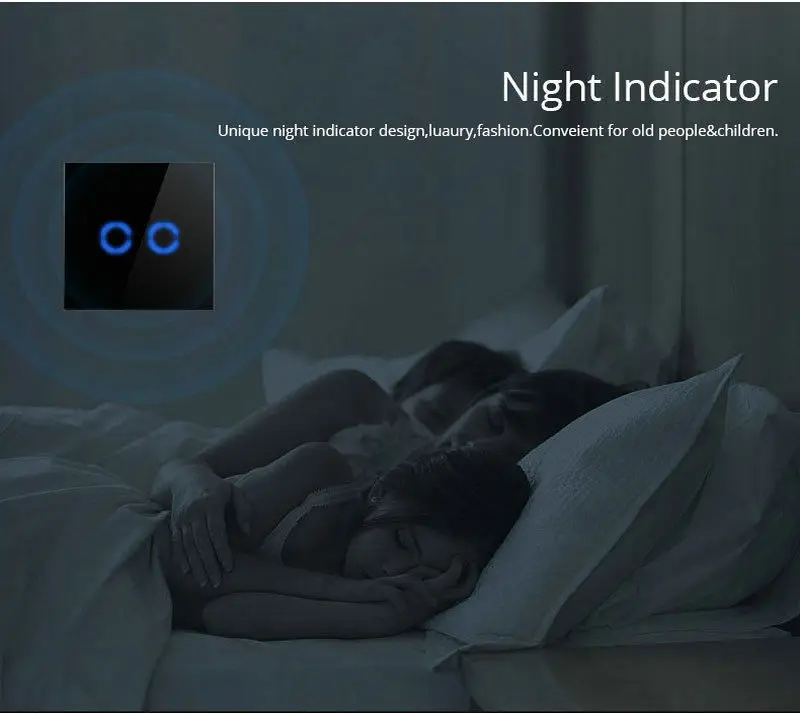 Модуль домашней автоматизации DIY 433 МГц сенсорный выключатель с 2-позиционным