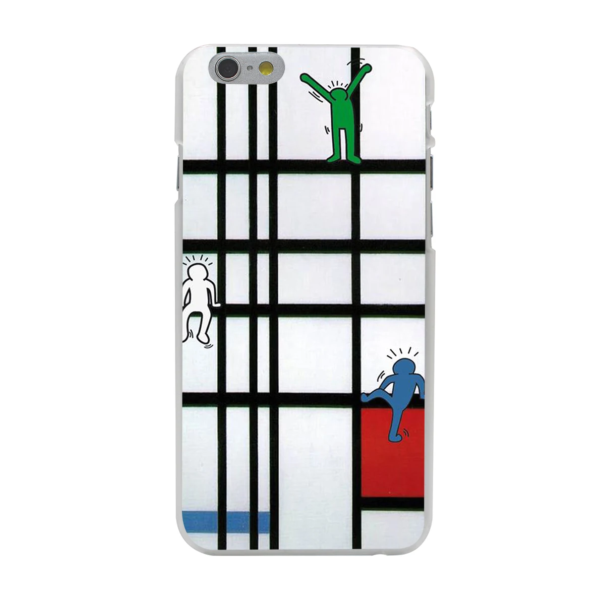 Жесткий чехол Lavaza Keith Haring art для телефона iPhone XR X XS 11 Pro Max 10 7 8 6S 5 5S SE 4 4s