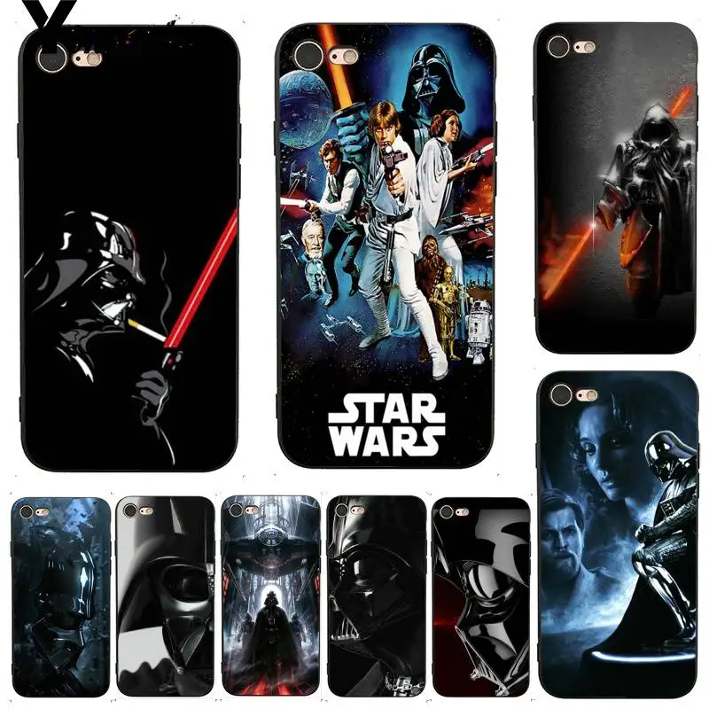 Yinuoda для iphone 7 6 X Чехол Star Wars Kylo Ren Darth Вейдер Роскошный чехол для iphone X 6 7 6s 7plus 8 8Plus 5 XS XR