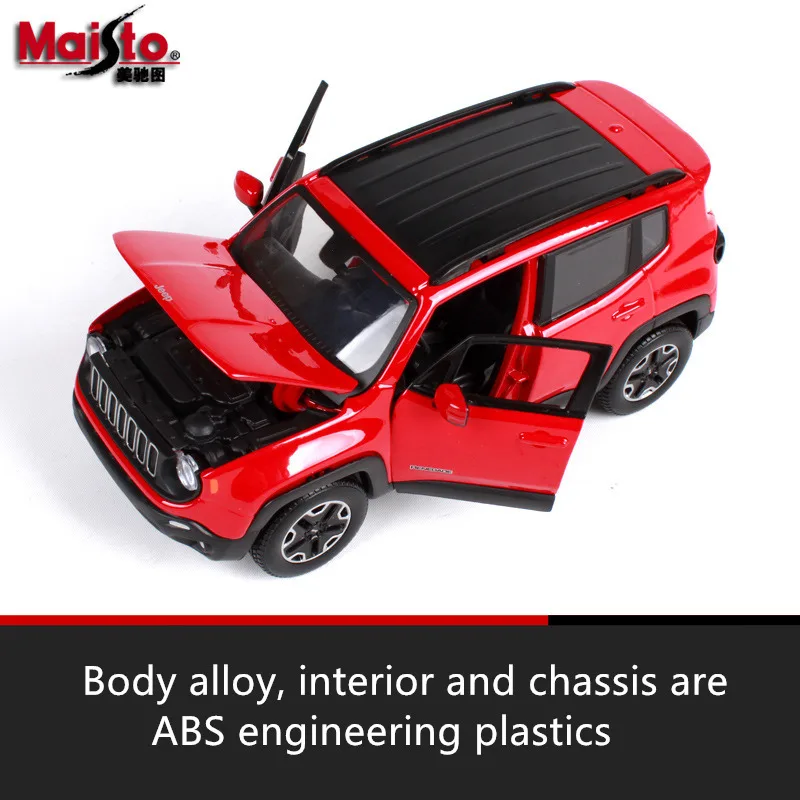 Maisto 1:24 Jeep RENEGADE Freeman имитация сплава модель автомобиля ремесла украшение