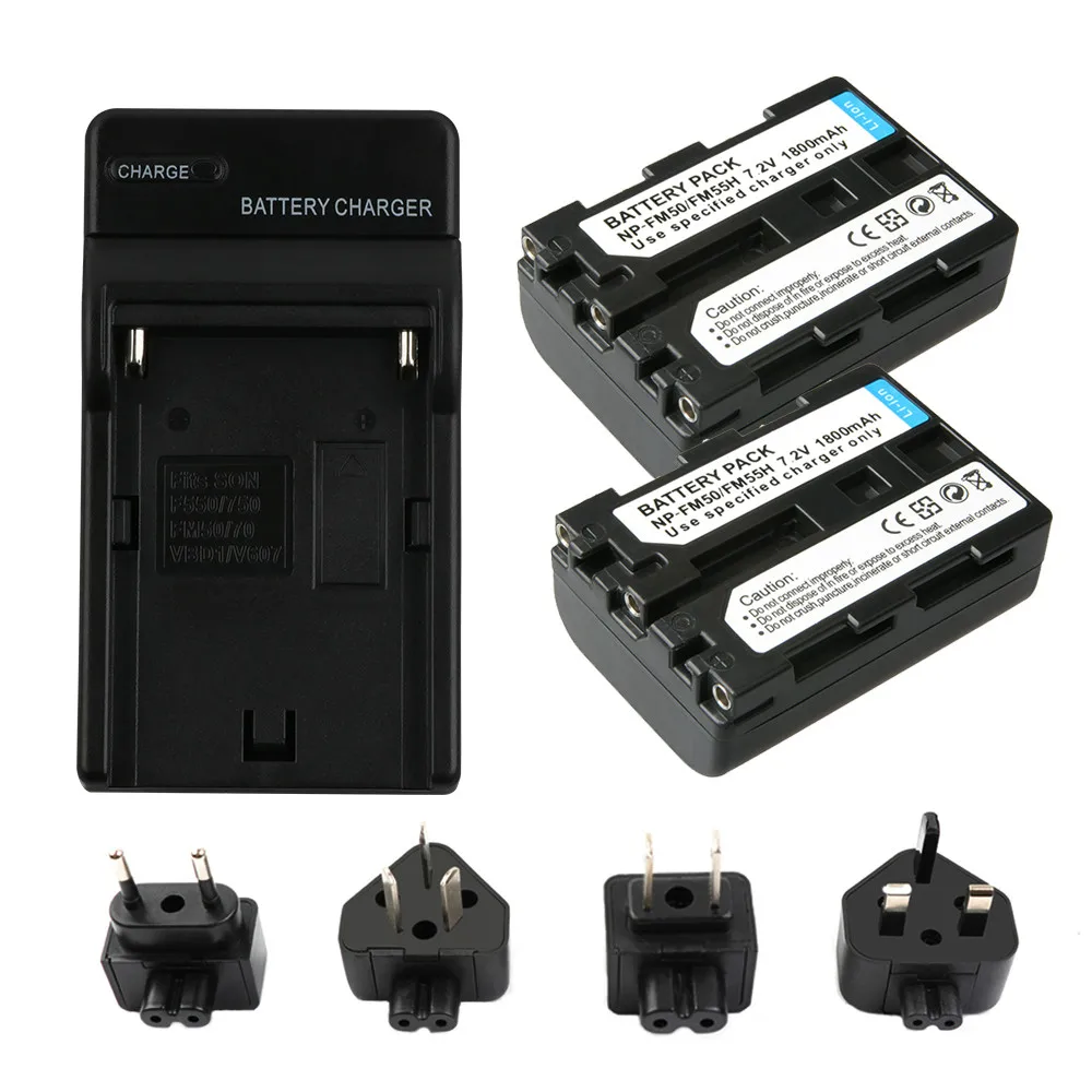 RuigPro NP-FM50 NP FM50 FM55H батарейный блок для Sony NP-FM51 NP-FM30 NP-FM55H DCR-PC101 серии A100 DSLR-A100 |