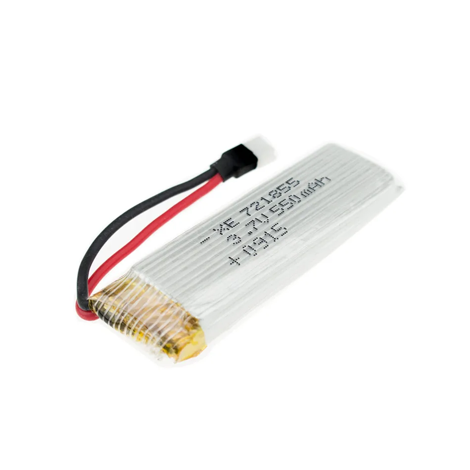 100 шт оптом Wltoys V930 V977 V988 3 7 V 550mah Lipo батареи 721855 для E50 RC H37 XK K110 запасная деталь