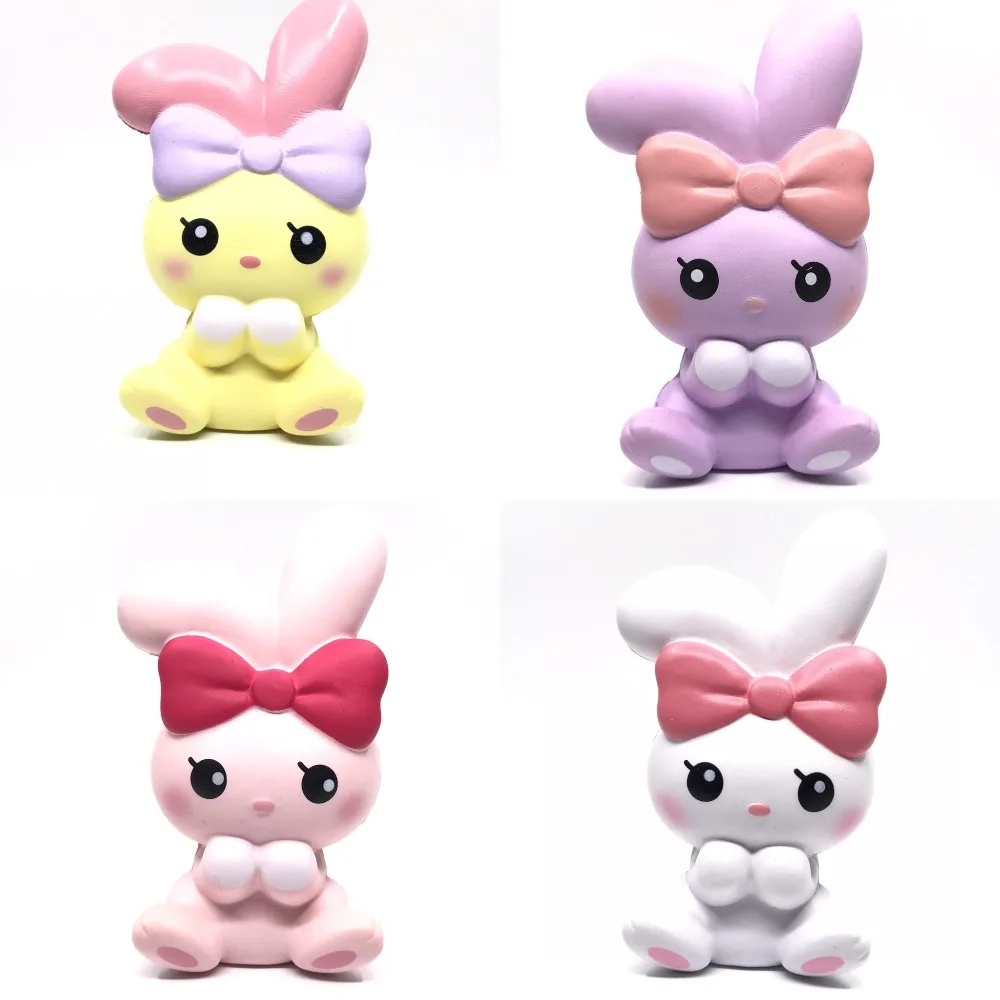 Ibloom ангел кролик Сжимаемый оригинальная посылка Kawaii сжимаемые игрушки