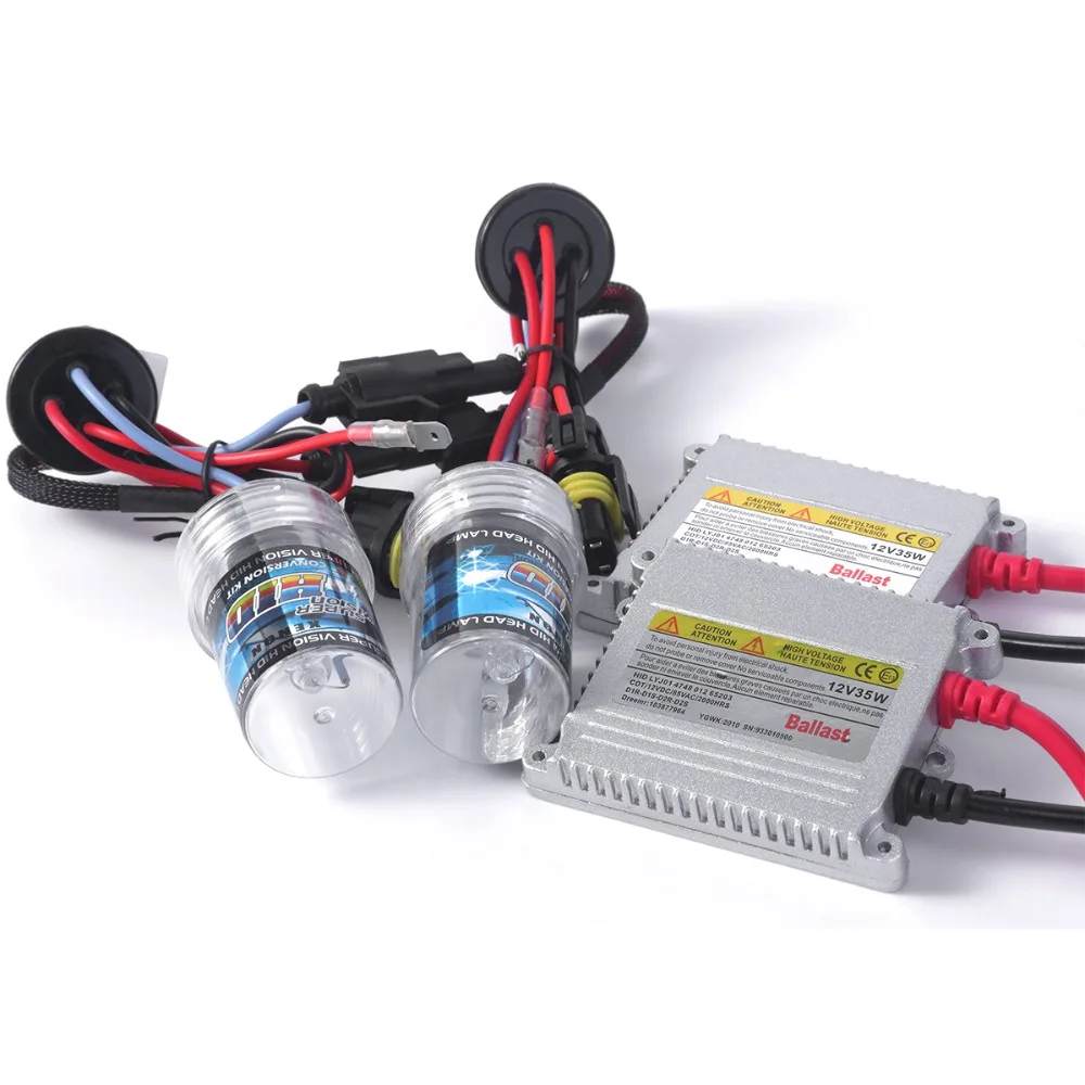 Комплект ксеноновых HID ламп H7 DC 12 в 35 вт металлическая ксеноновая лампа с