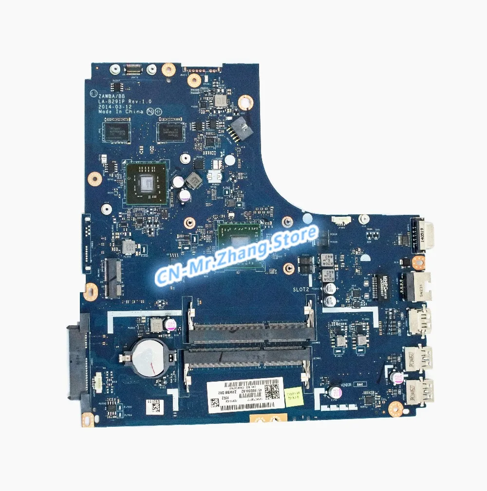 

SHELI для Lenovo B50-45 N50-45 материнская плата для ноутбука W/для A6-6310 CPU ZAWBB LA-B291P W/для ATI8500M GPU DDR3