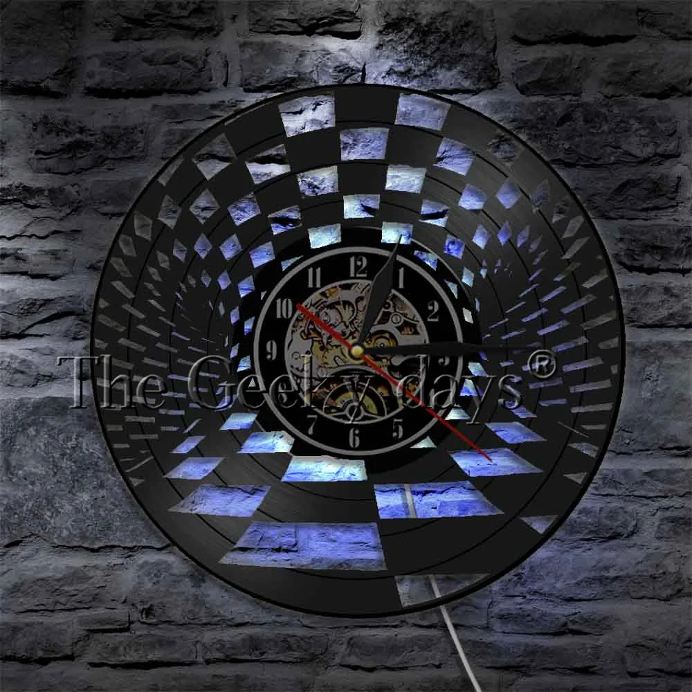 Шахматы Настольная игра светодиодный настенный светильник виниловых пластинок