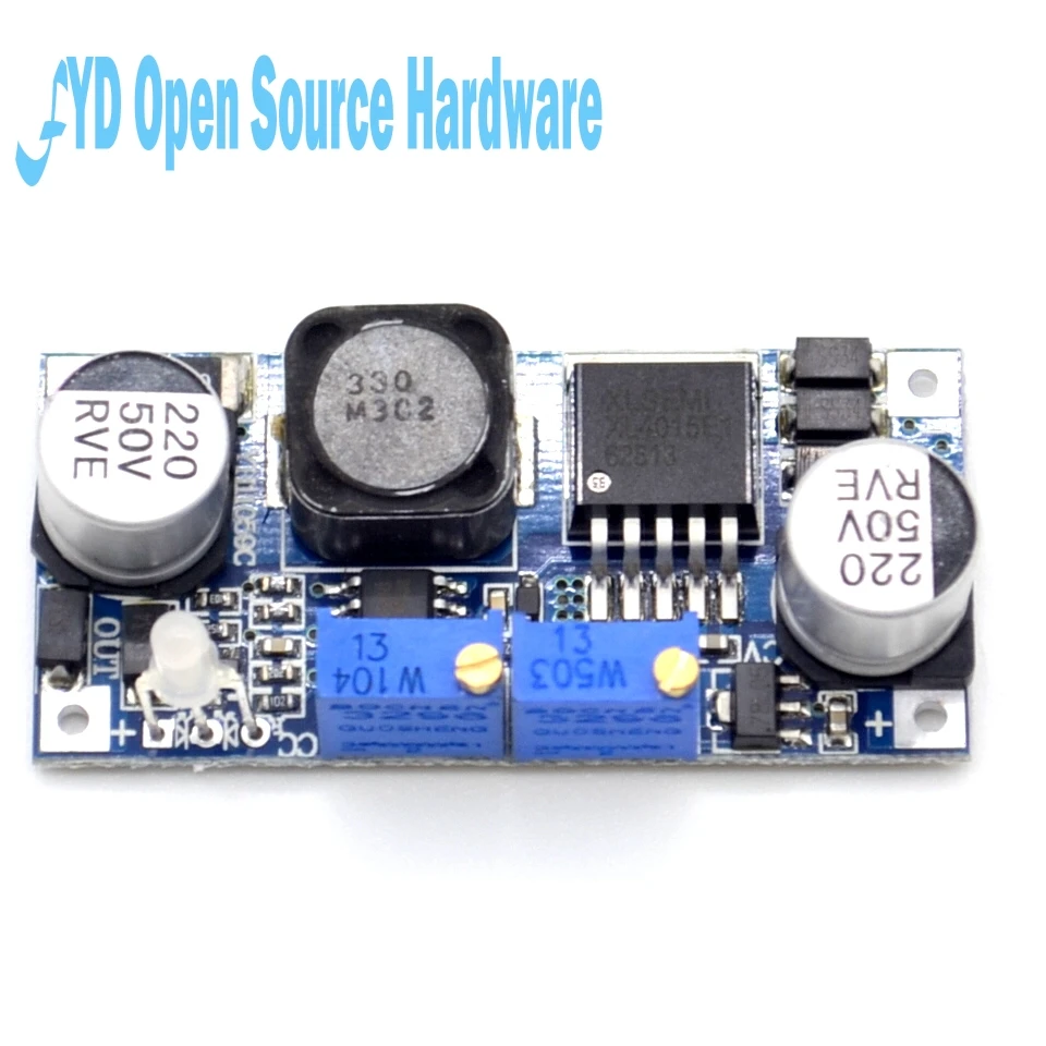 

10PCS 5A buck constant voltage constant current non-isolated step-down module (BUCK) input voltage 6-32V output power 1.25-30V