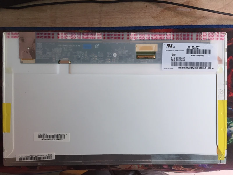 14 0 дюймовый экран для ноутбука ASUS K40 K401 K40IN K40AB K41 K41V K42 K42E K42J K42F K42D K43T K43S K43SJ K43SD K45V K45VD