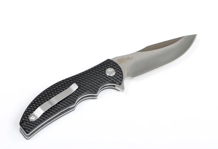 ZT0606 складной нож 8cr13mov лезвие G10/шарикоподшипник с деревянной ручкой охотничий