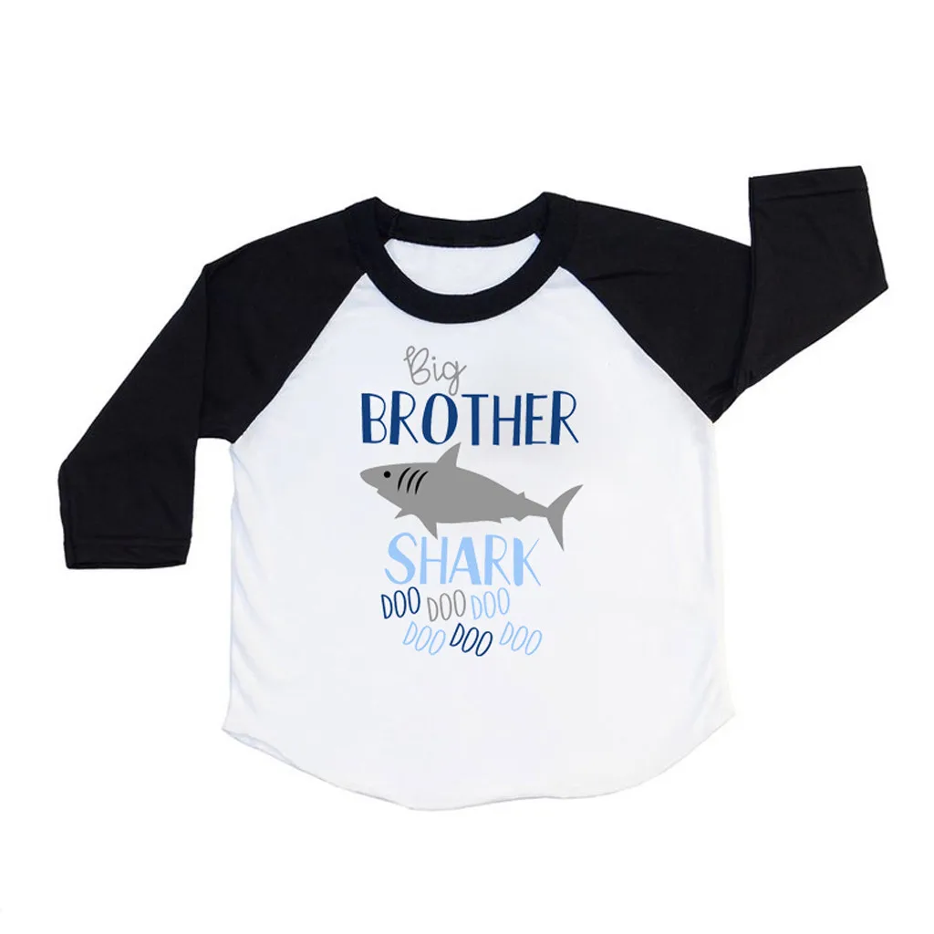 SAGACE/повседневная детская одежда с длинными рукавами и буквенным принтом для