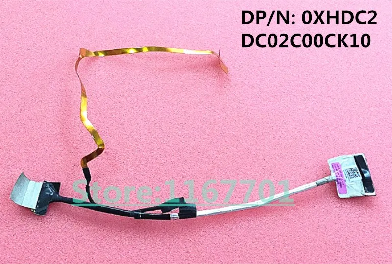 

Original Laptop/notebook LCD/LED/LVDS cable for Dell Latitude 13-7000 7370 0XHDC2 AAU30 DC02C00CK10