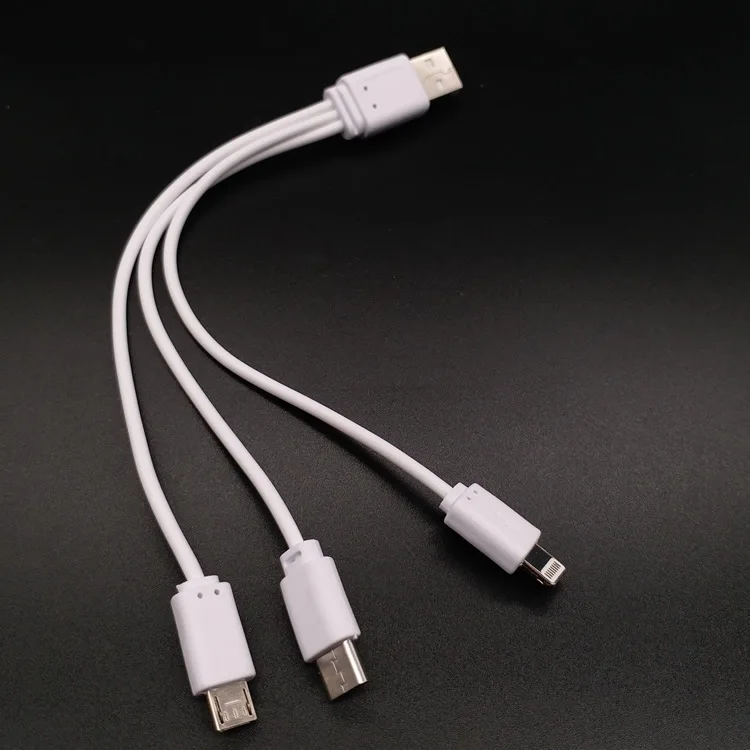 3 в 1 Micro Usb type C несколько кабелей Usbc для huawei P20 P10 P9 P8 mate 9 10 20 Pro Lite Android Мобильный