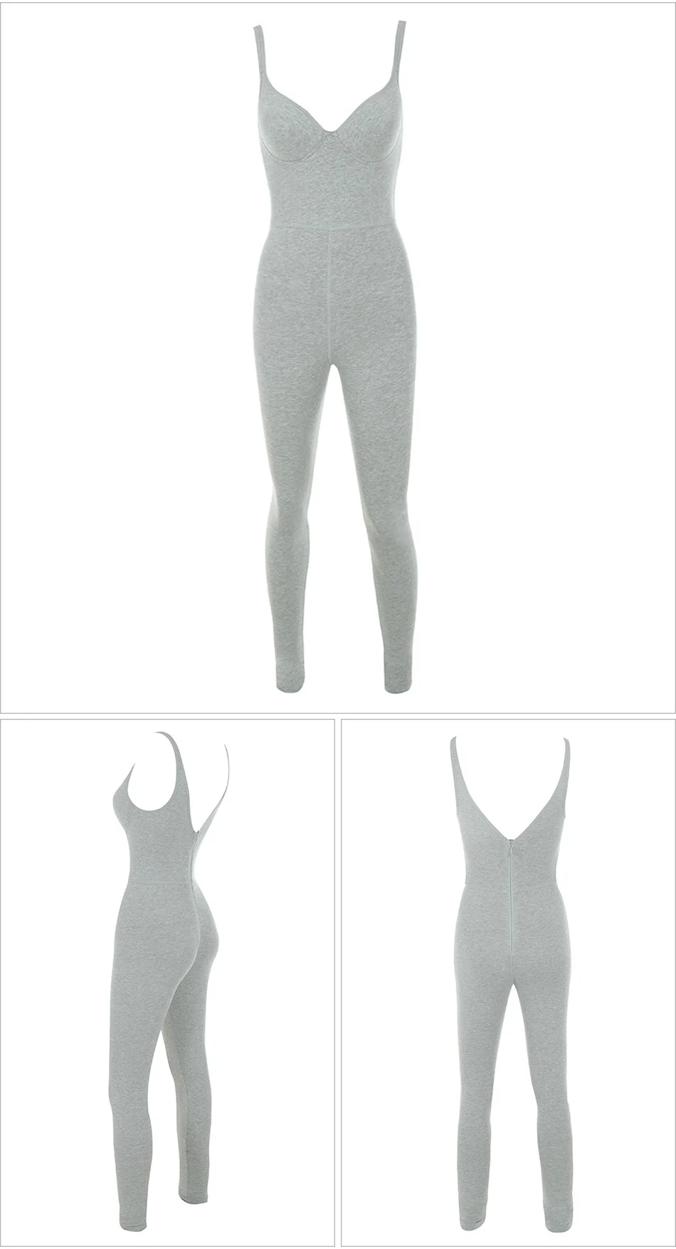 Curve Hugging Fit серый мягкий домашний комбинезон с вырезом в виде сердца обтягивающие брюки облегающие комбинезоны