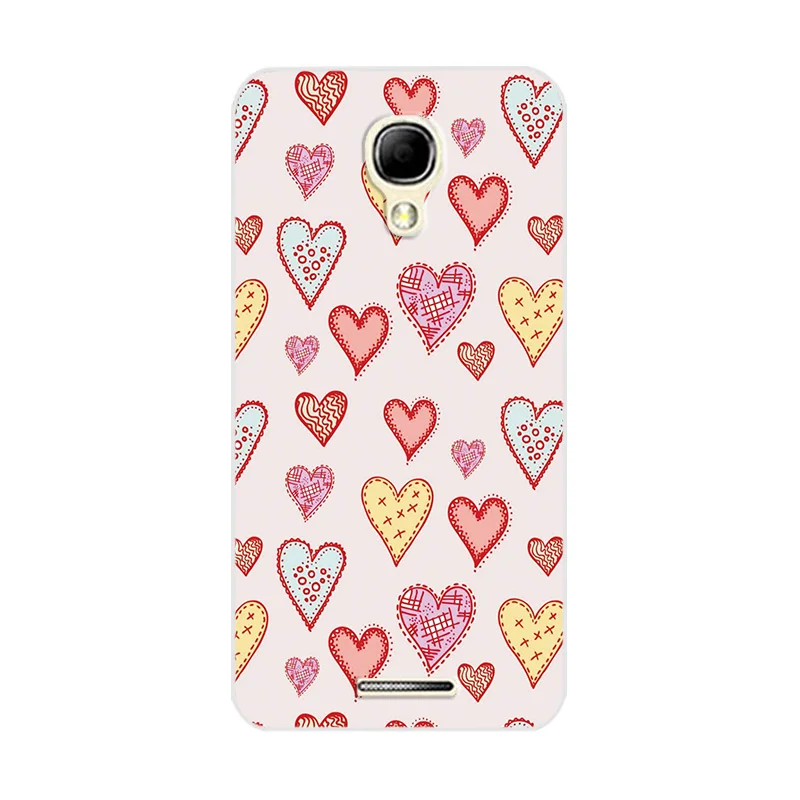 W13 Чехол для Alcatel One Touch Pixi 4 5010D, маленький чехол с маргариткой и сердечком для Alcatel Pixi4 OT 5010, чехол-бампер для задней панели телефона - Цвет: W13