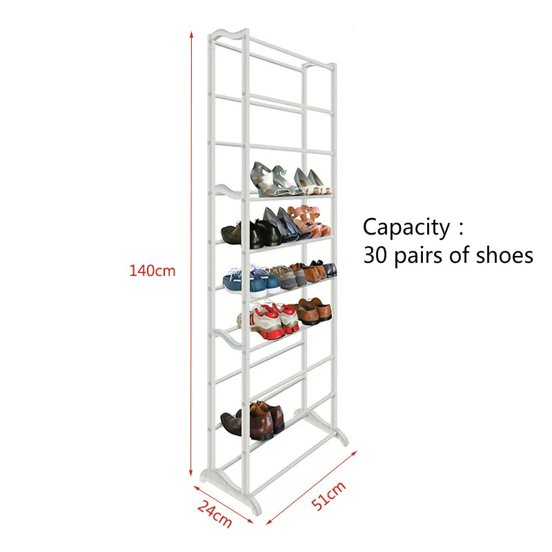 8% Y170 высокое качество полка для обуви оптом из нержавеющей стали ABS 10 слоев Складная легкая сборка вешалка для хранения